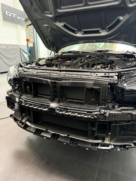 BMW G87 M2 Carbon Fiber Intake Air Scoops / Duct / Front Mount Glossy
