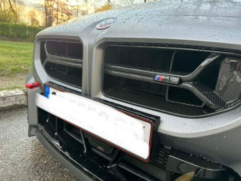 BMW G87 M2 Carbon Fiber Intake Air Scoops / Duct / Front Mount Black